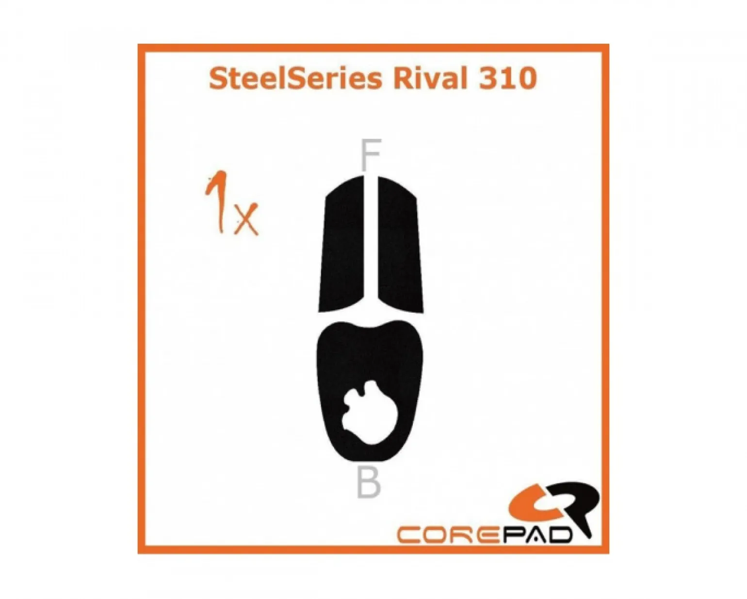 Grips for SteelSeries Rival 310