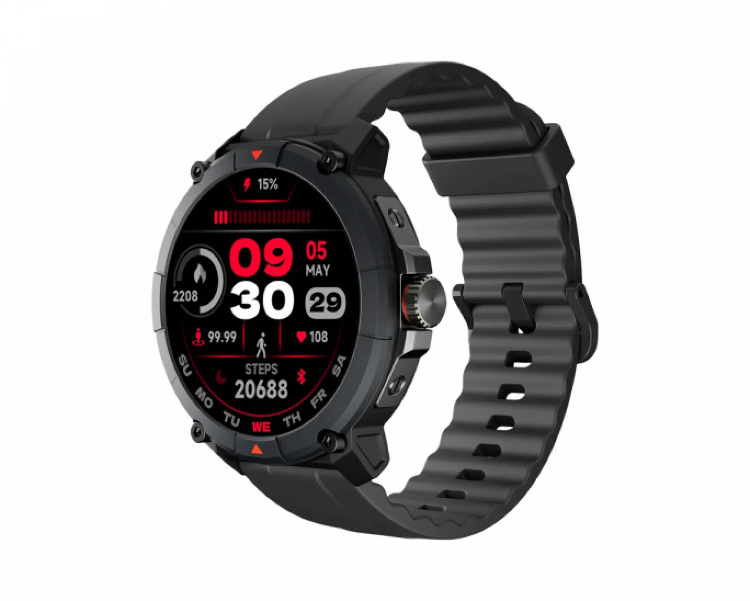 GS Smart Watch - Black