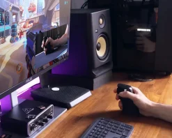 Gun Mouse for Shooting Games - Blue & Red
