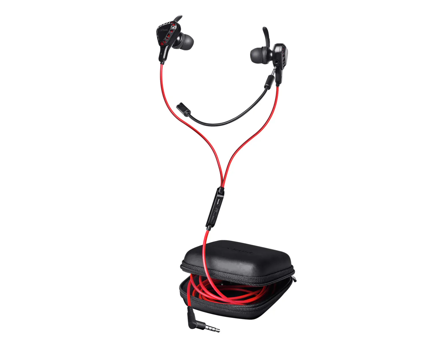 GXT 408 Cobra Multiplatform Gaming Earphones - Black