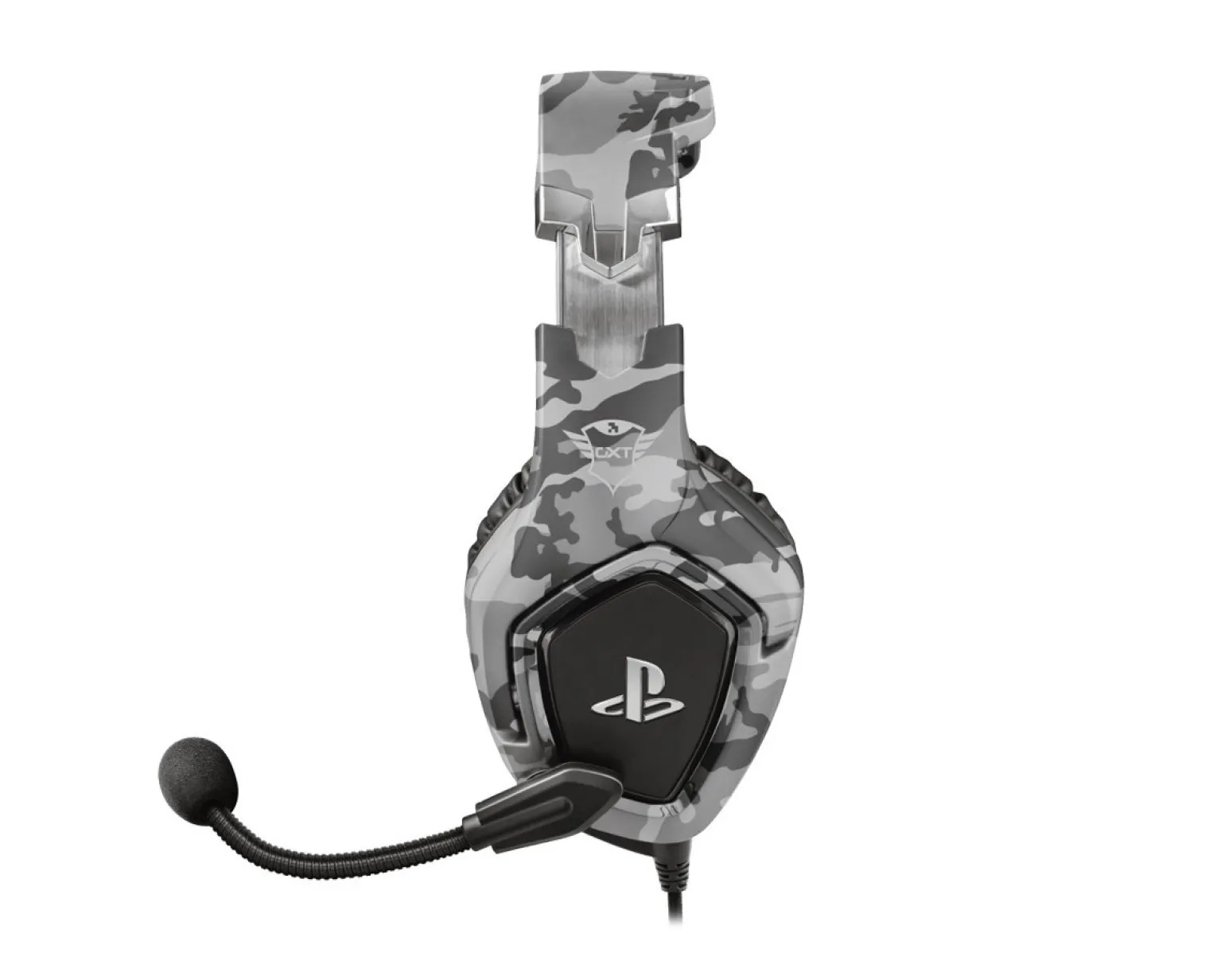 GXT 488 Forze PS4/PS5 Gaming Headset Camo Grey