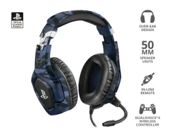 GXT 488 Forze PS4/PS5 Gaming Headset Camo Blue