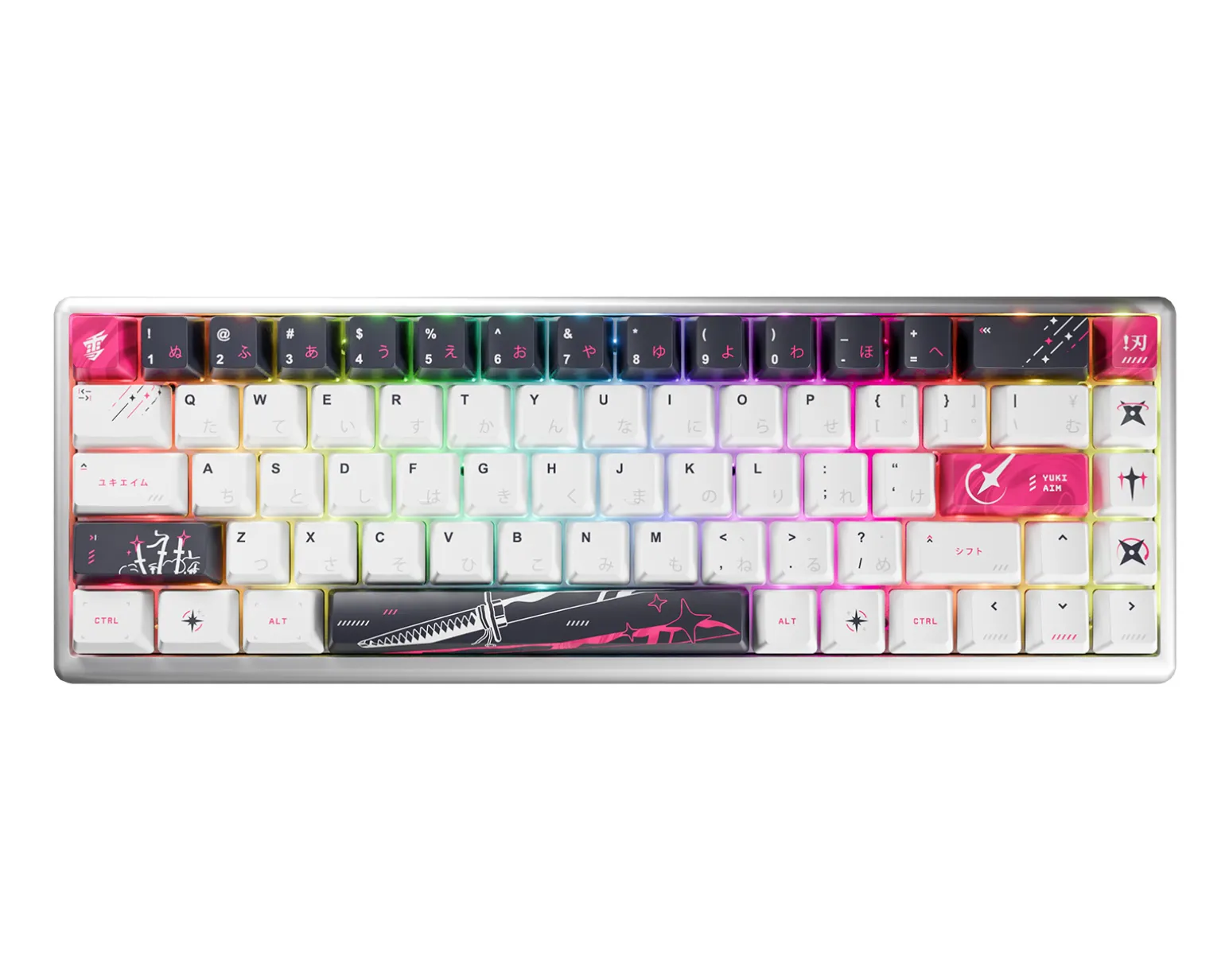 Hall Effect Magnetic 65% Gaming Keyboard ANSI - Katana Edition