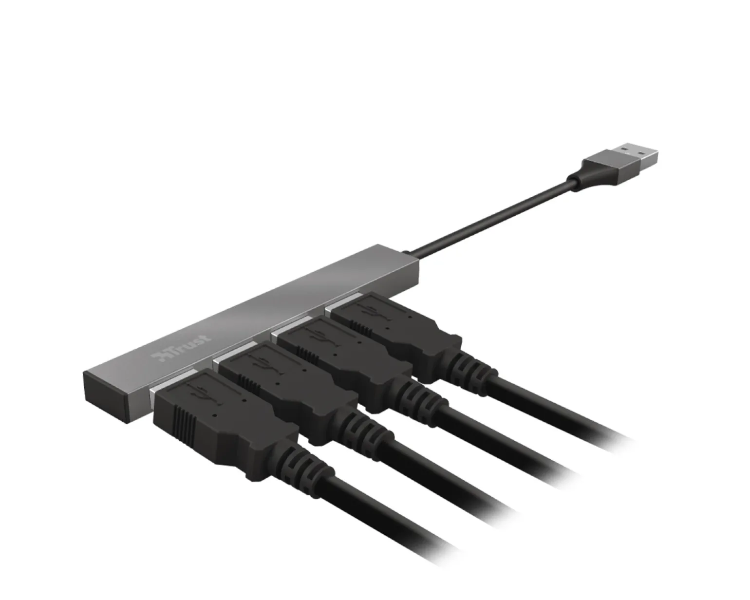 Halyx Aluminium Mini 4-Ports USB-A 2.0 Hub