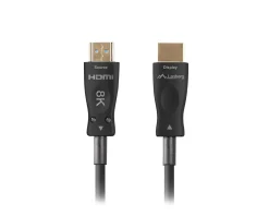 HDMI 2.1 Cable Optical Black 8k - 48Gbps - 10m