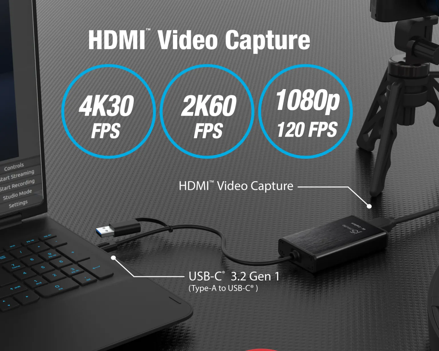 HDMI to USB-C 4K Capture Adapter