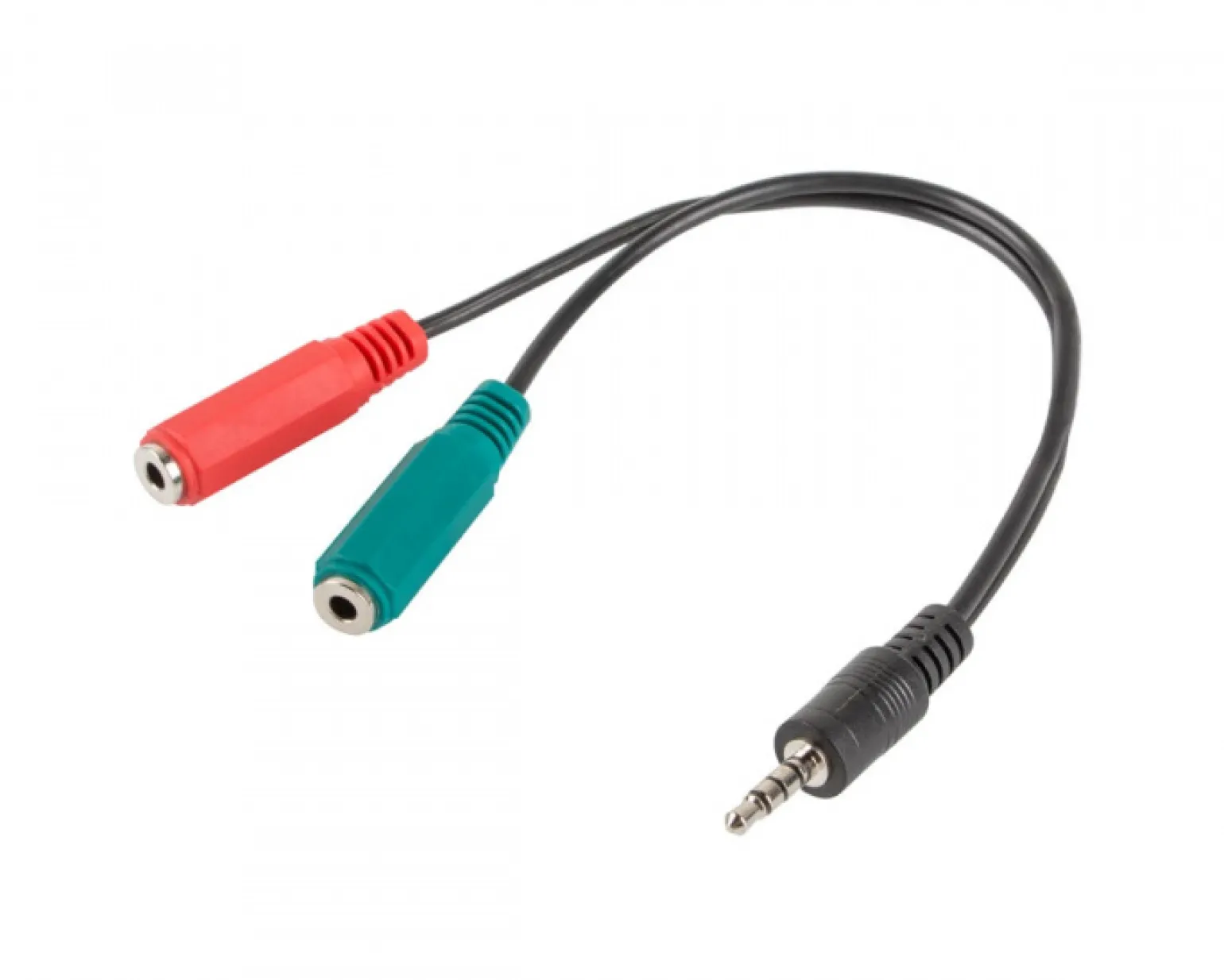 Headset Adapter 3.5mm (Male) 4-Pin to 2x3.5mm (Female)