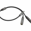 Headset & Sound Adapter 4-pin 3.5mm to 2x3.5mm