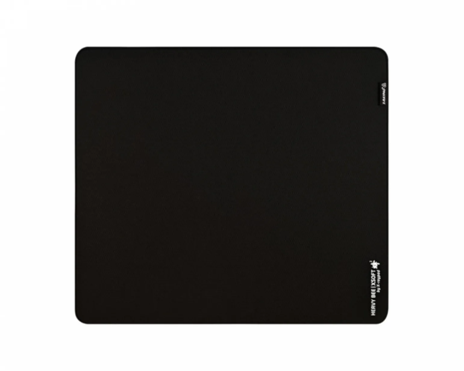Heavy Bee Mousepad - XSOFT - Black - XL Square