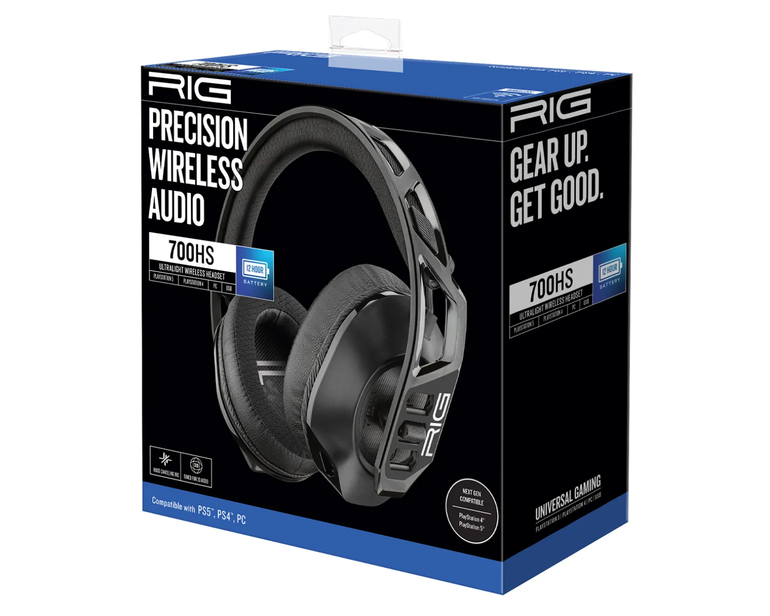 700 HS Wireless Gaming Headset - Black