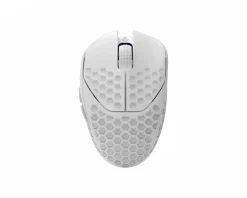 HTR 8K Wireless Honeycomb Gaming Mouse - White