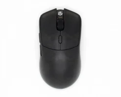 HTS Plus 4K Wireless Gaming Mouse - Transparent Black