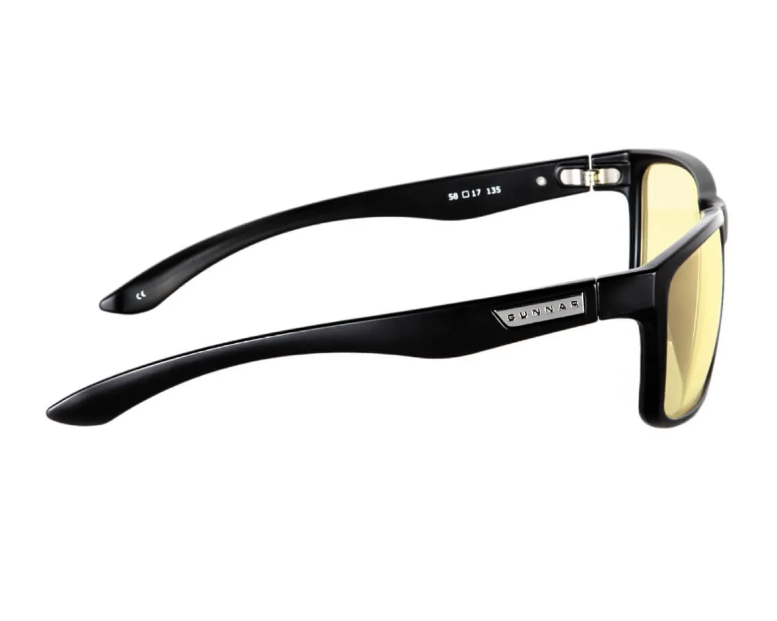 Intercept Amber Gaming Eyewear - Onyx