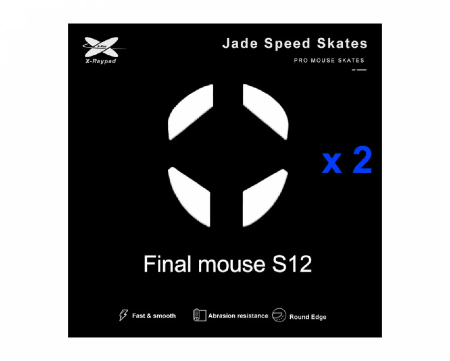 Jade Mouse Skates Finalmouse Ultralight 2 / Starlight 12 Small