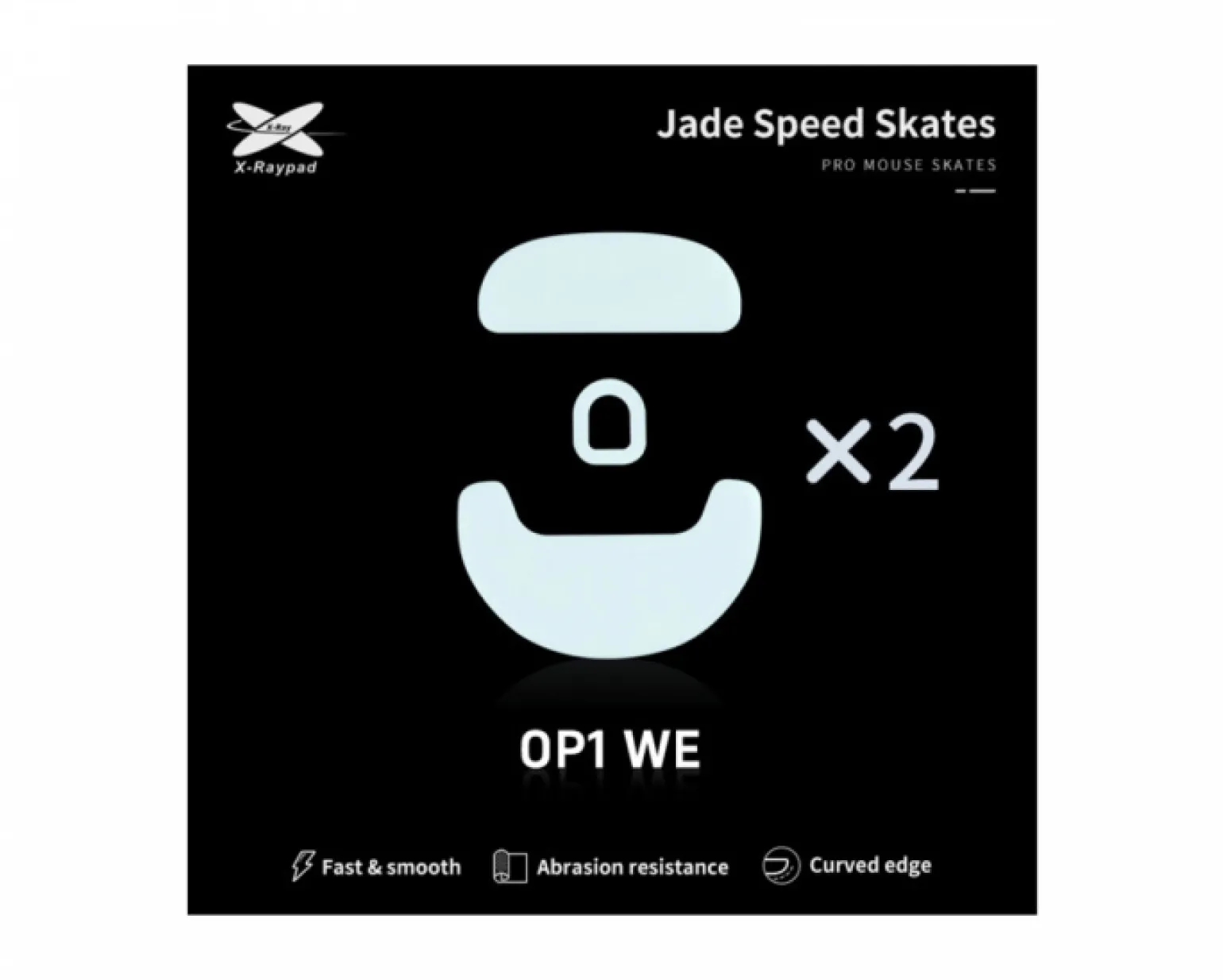 Jade Mouse Skates for Endgame Gear OP1 WE