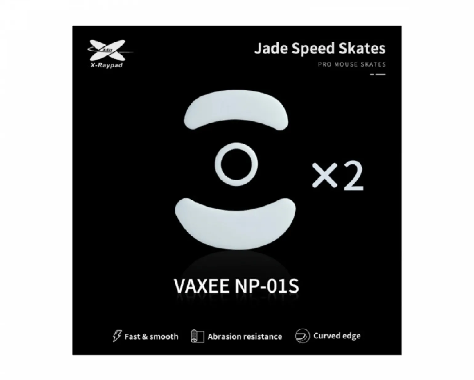 Jade Mouse Skates for Vaxee Zygen NP-01S/NP-01/Outset AX