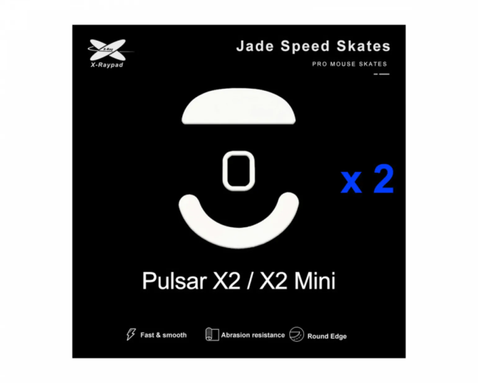 Jade Mouse Skates Pulsar X2/X2 Mini/X2V2/X2H