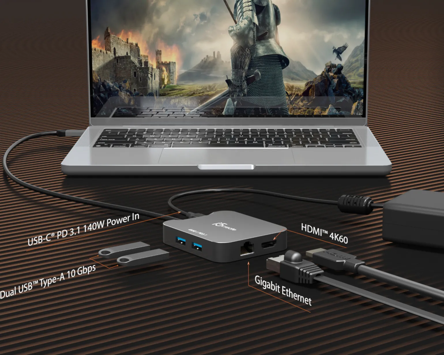 4K60 Elite USB-C Travel Adapter