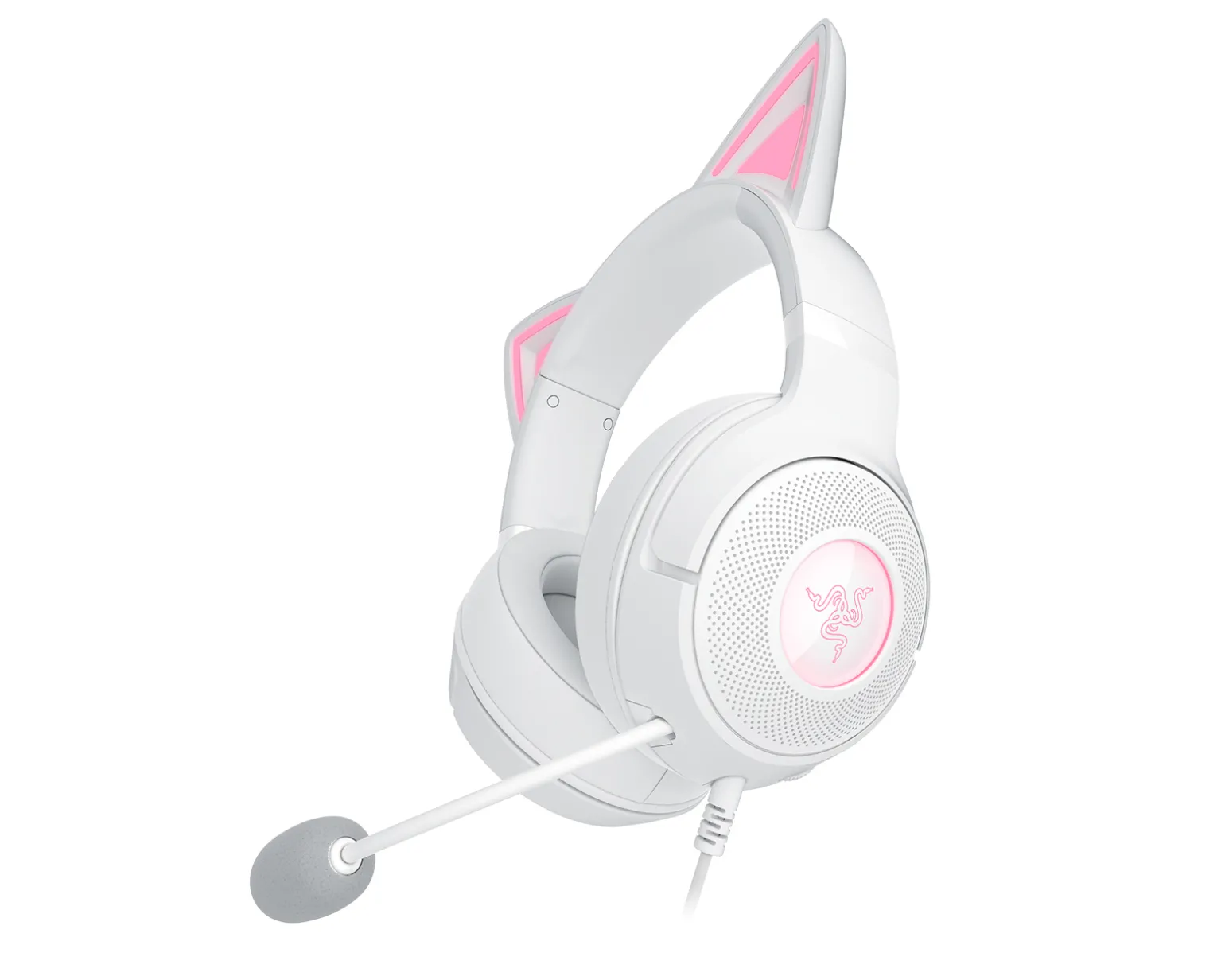Kraken Kitty V2 USB Headset Chroma RGB - White