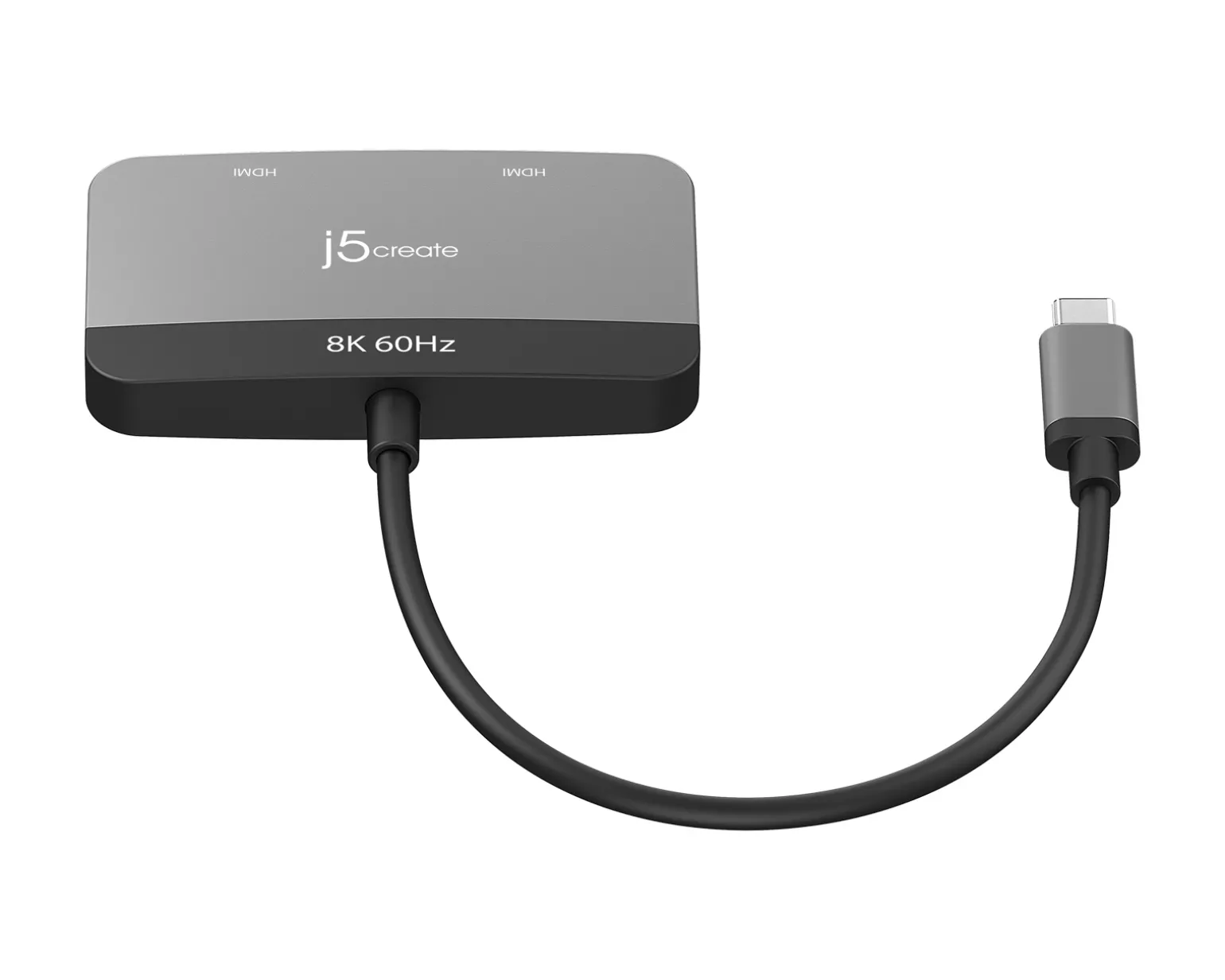 8K USB-C to Dual HDMI Display Adapter