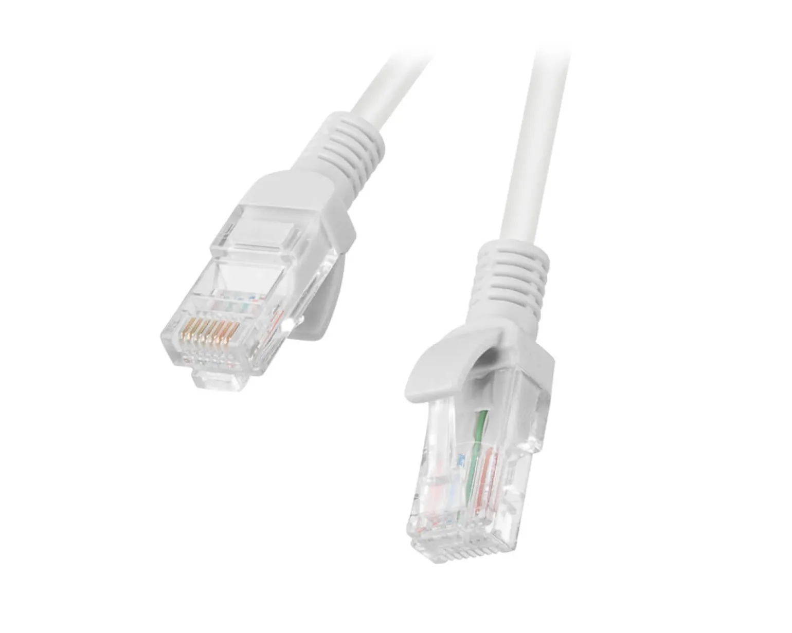 Lanberg Cat6 UTP Network Cable 0.5 Meter Grey
