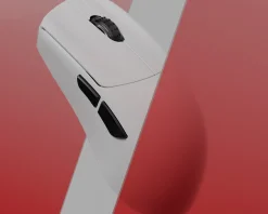 LA-1 Superlight - Wireless Gaming Mouse - White [Batch with Small Side Flex]