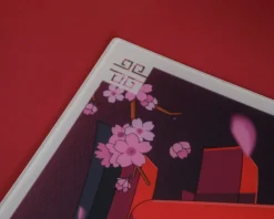 Limited Edition Prism Glass Mousepad - Sakura by Beansboyz