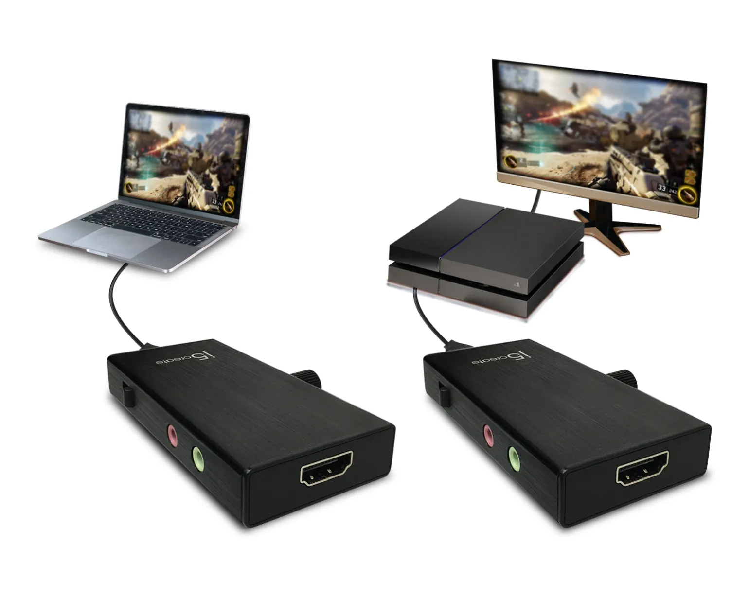 Live Capture Adapter HDMI to USB-C with Power Delivery