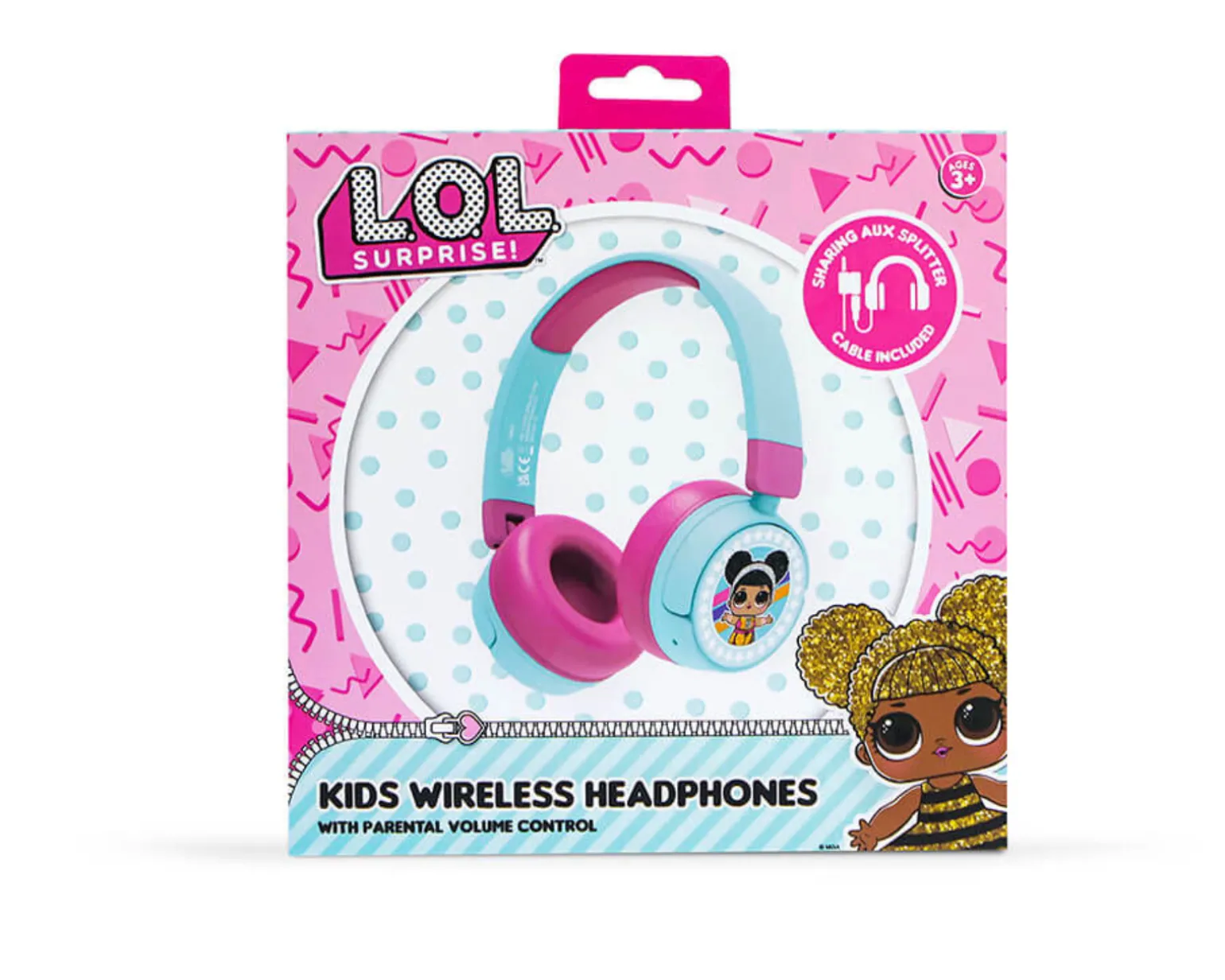 LOL Junior Bluetooth On-Ear Wireless Headphones