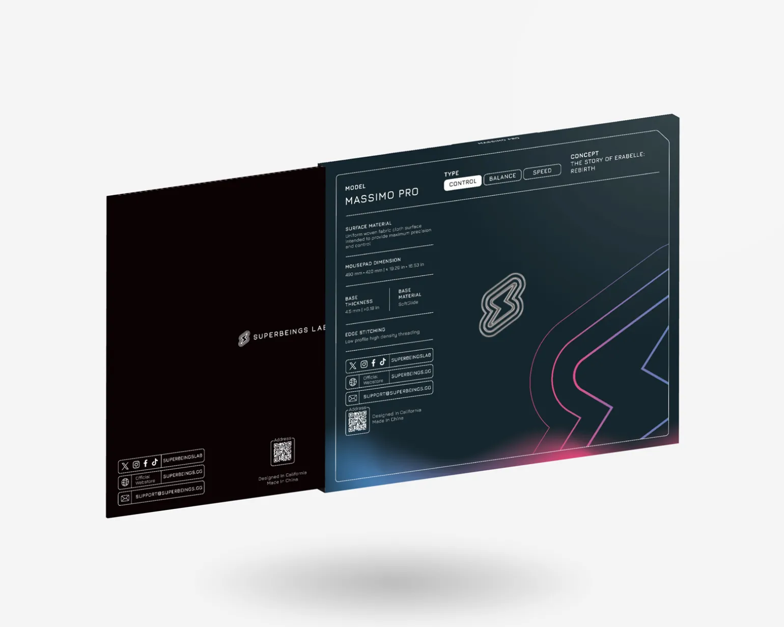 Massimo Pro Gaming Mousepad