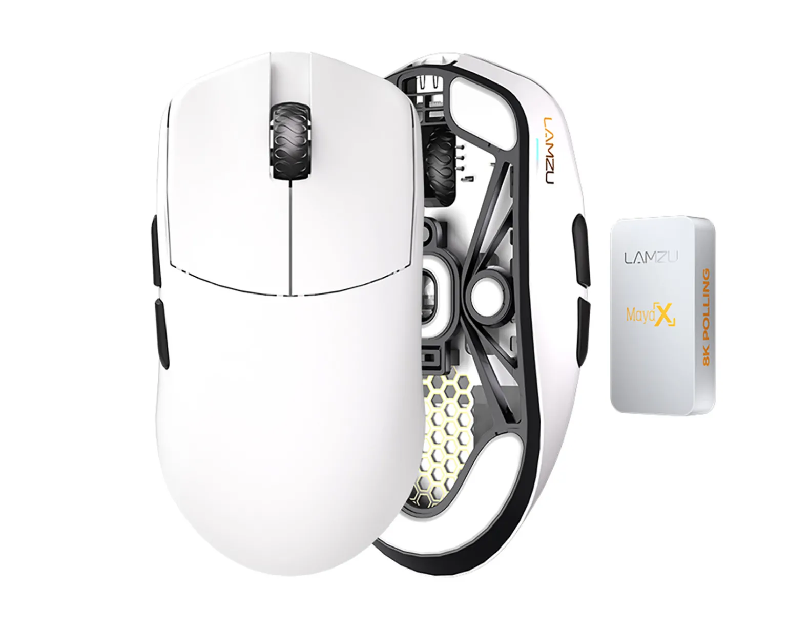 MAYA X Wireless Gaming Mouse - White