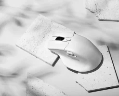 M6 Ergonomic Wireless Mouse - White