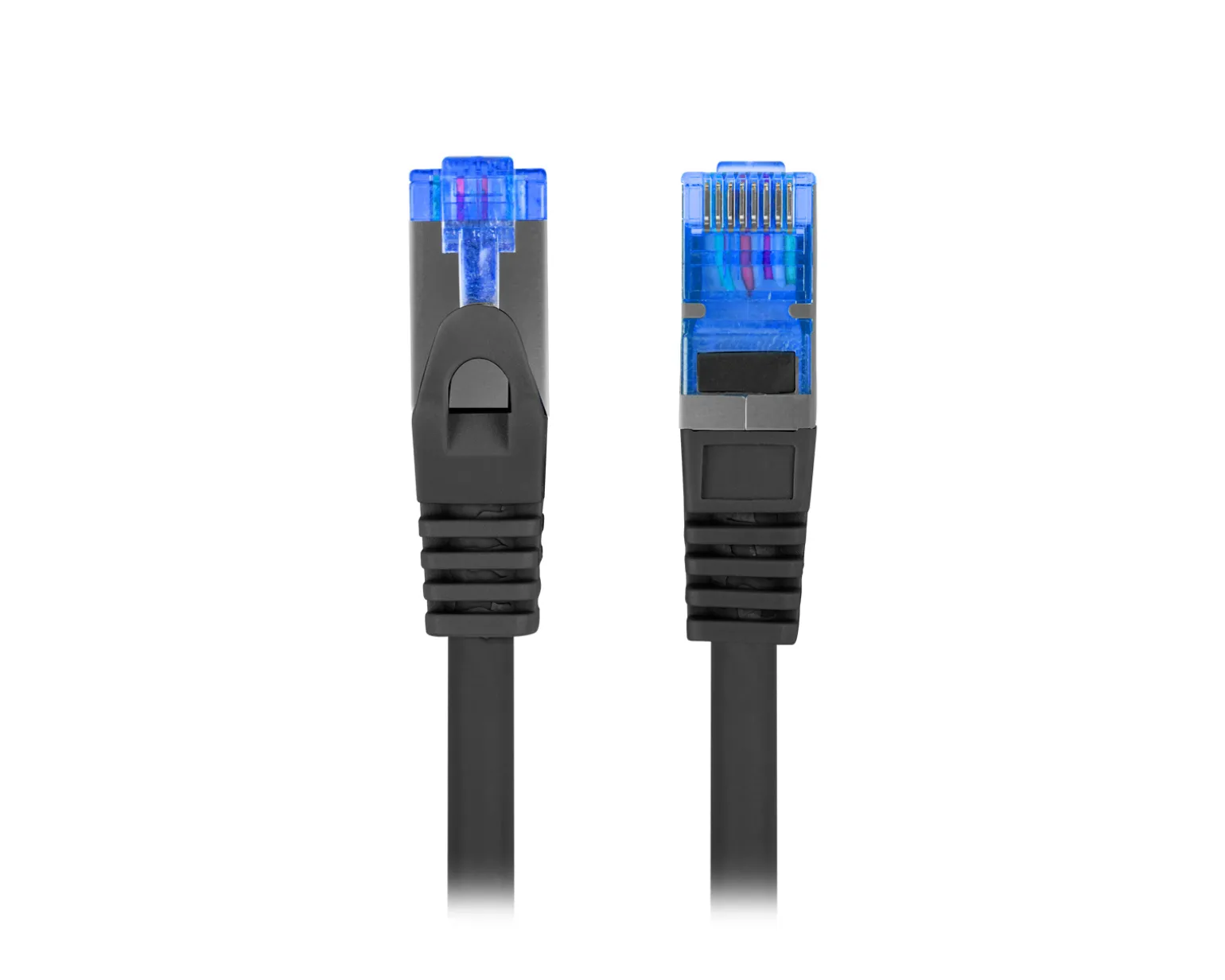 0.5 Meter Cat6A FTP LSZH CCA Network Cable Black + Fluke Passed