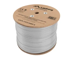 305 Meter Cat7 SFTP Solid CU LSZH Network Cable Grey + Fluke Passed