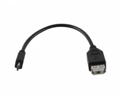 Micro-USB Male to USB-A Female Adapter 0.15M