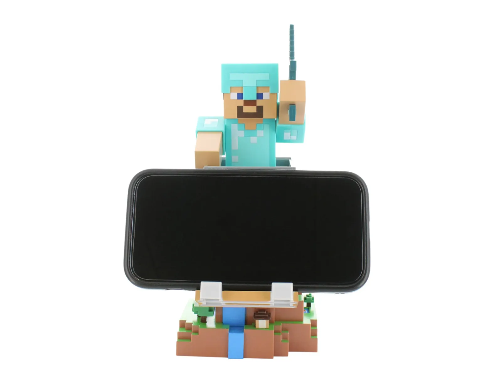 Minecraft: Steve in Diamond Armor R.E.S.T Phone & Controller Holder