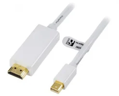 Mini DisplayPort to HDMI 2m White