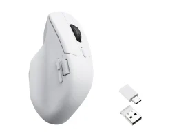 M6 4K Ergonomic Wireless Mouse - White