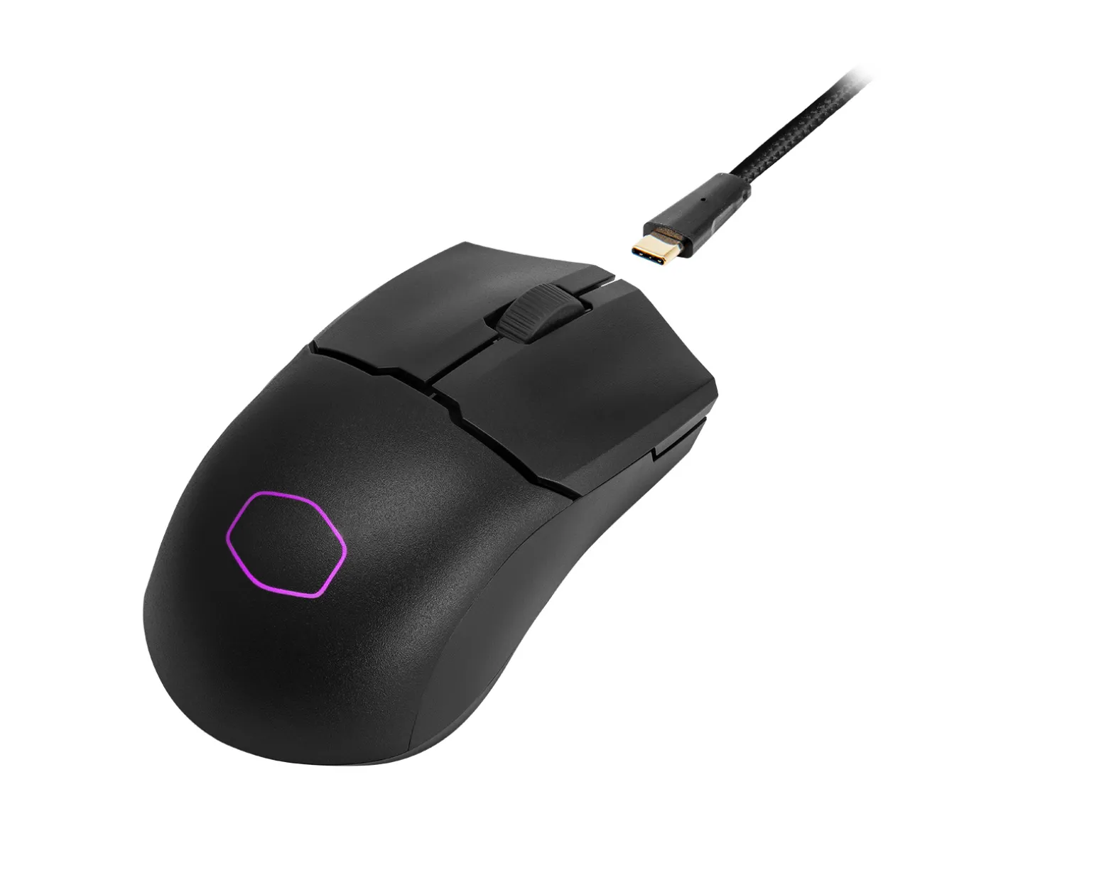 MM712 Hybrid Ultra Light RGB Wireless Gaming Mouse - Black