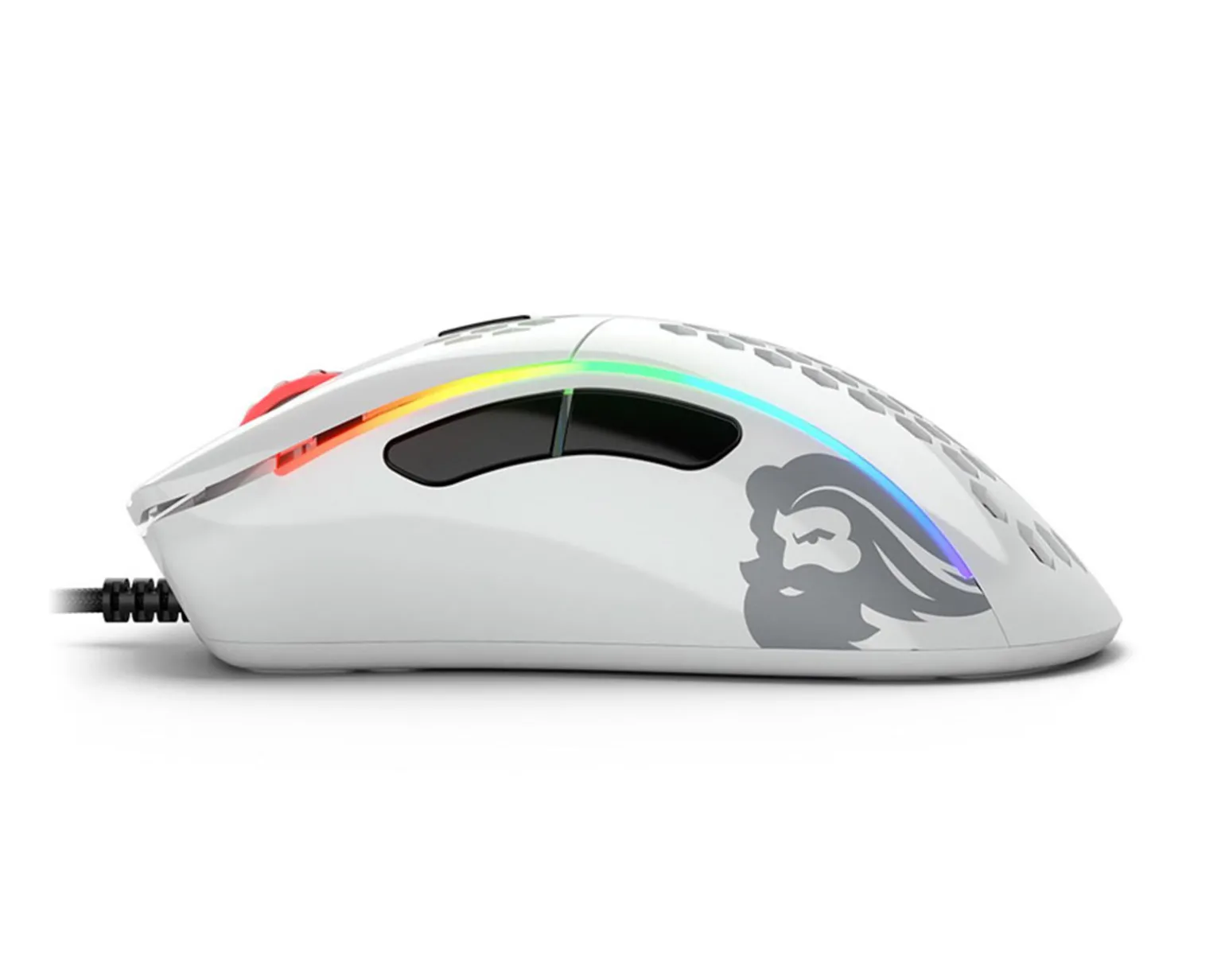Model D- Gaming Mouse Glossy White