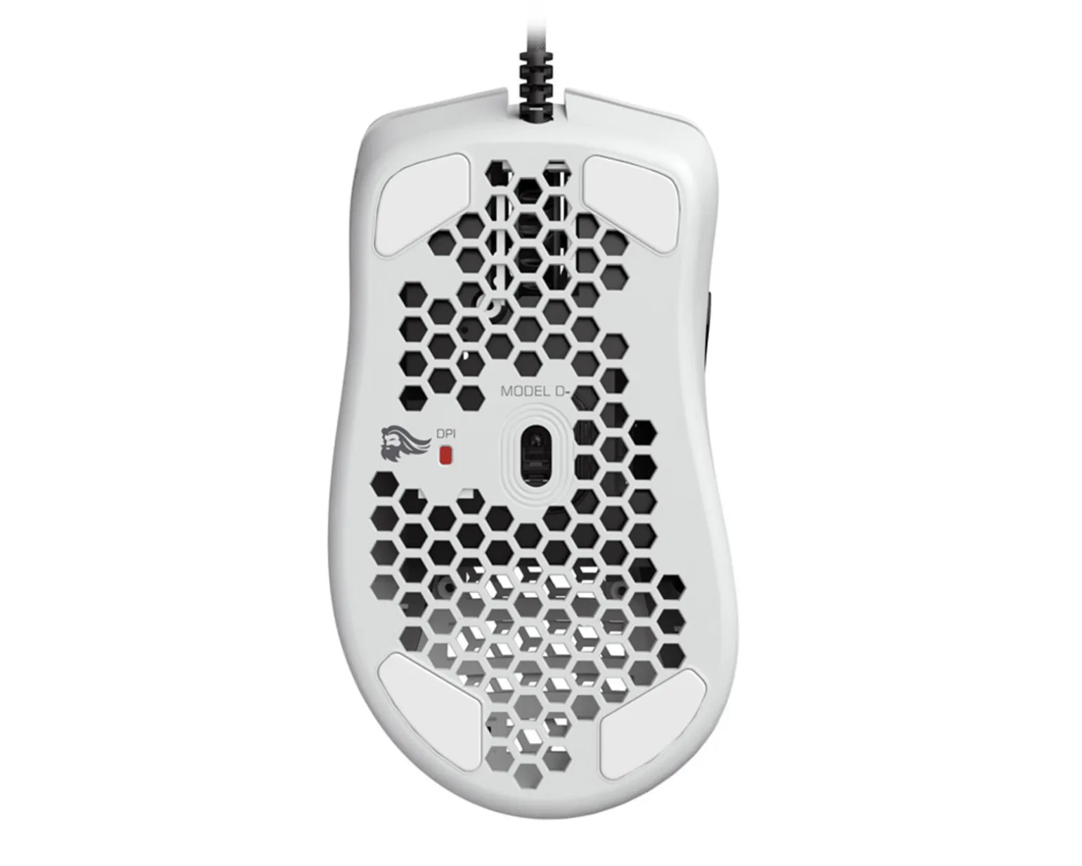 Model D- Gaming Mouse Glossy White