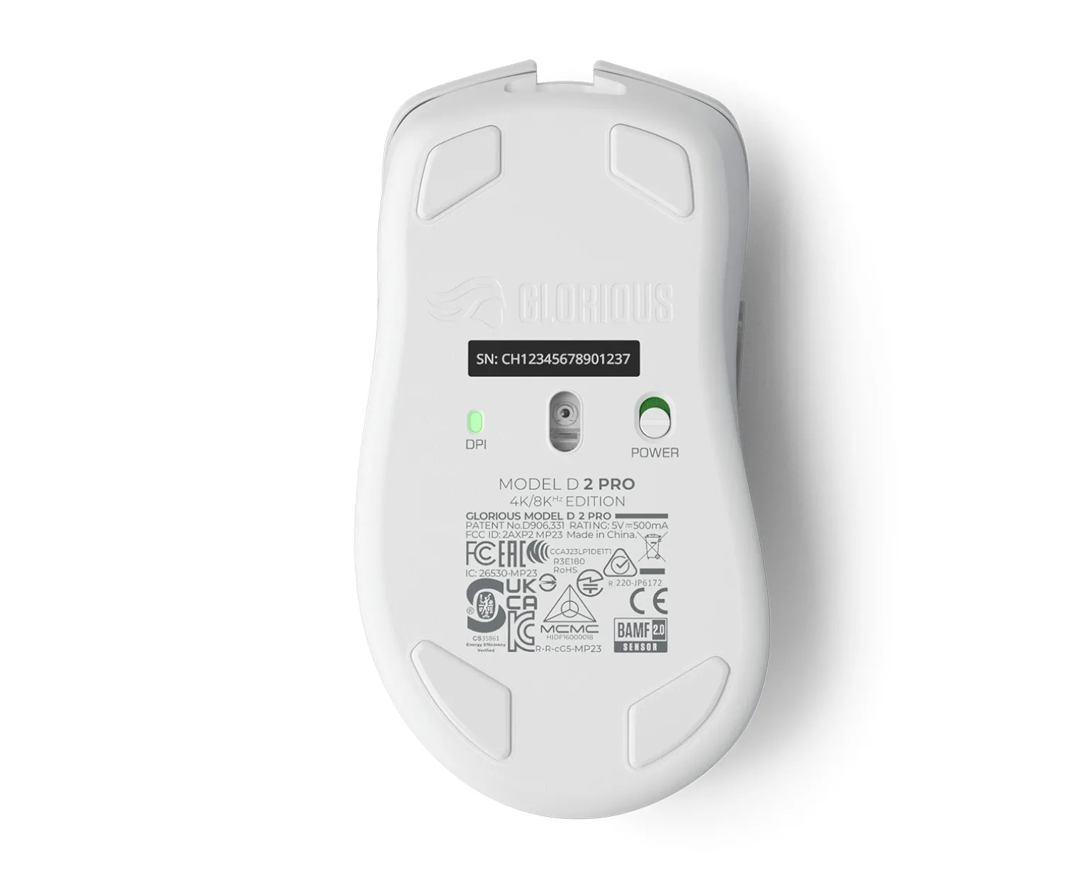 Model D 2 Pro 4K Wireless Gaming Mouse - White
