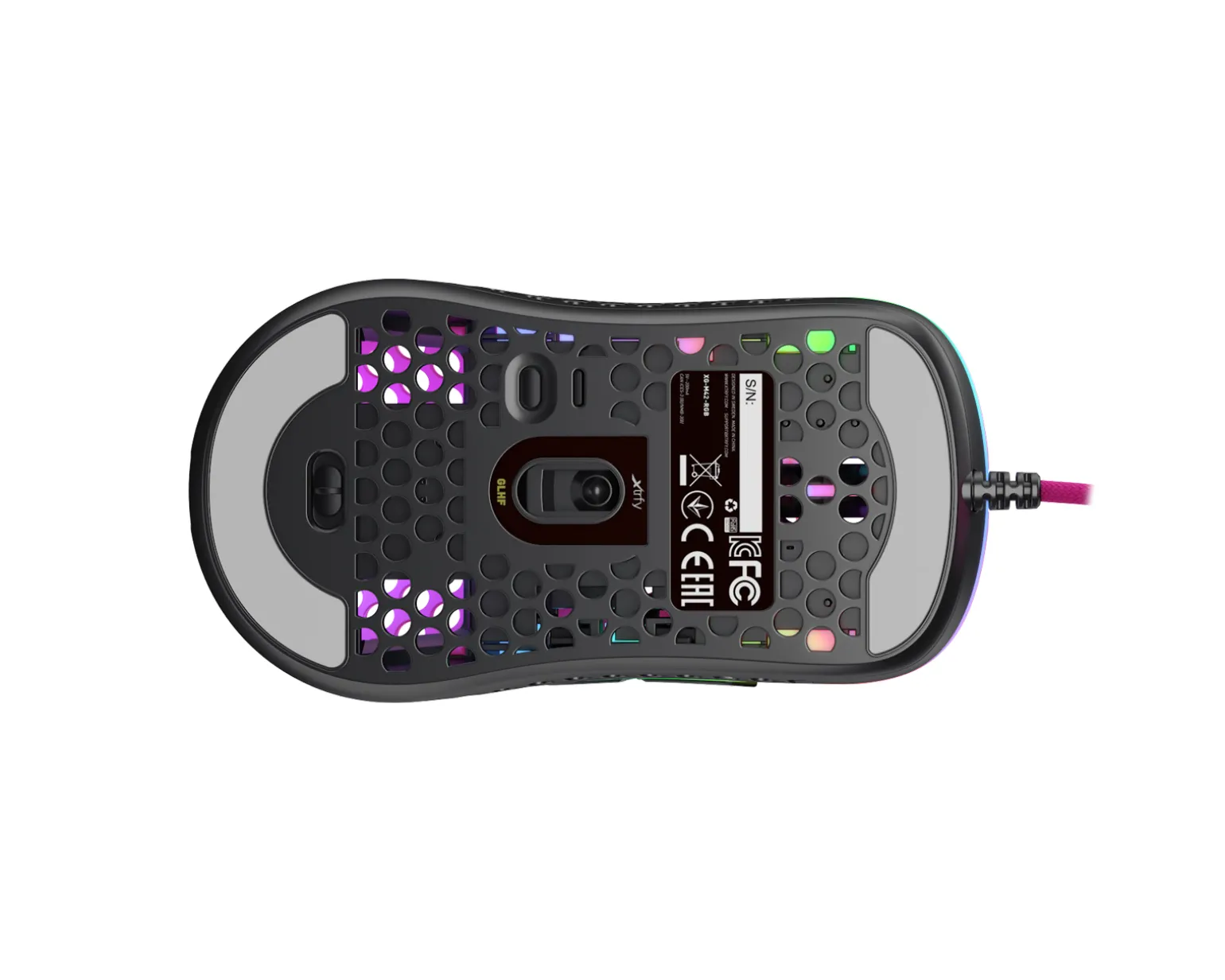 M42 RGB Gaming Mouse Pink
