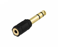 Multimedia adapter 6,3mm Male to 3,5mm Female