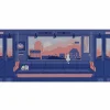 MW Commute Traincar Mousepad
