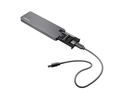 Natec Rhino M.2 NVMe USB-C 3.1 Gen 2 External SSD Enclosure - Aluminum
