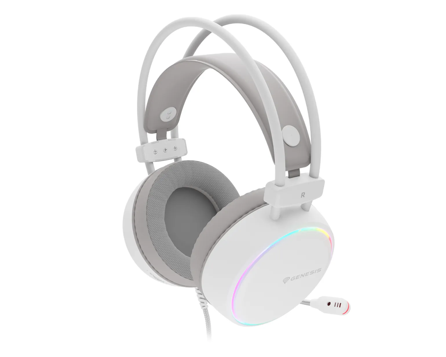 Neon 613 G2 Gaming Headset RGB - White