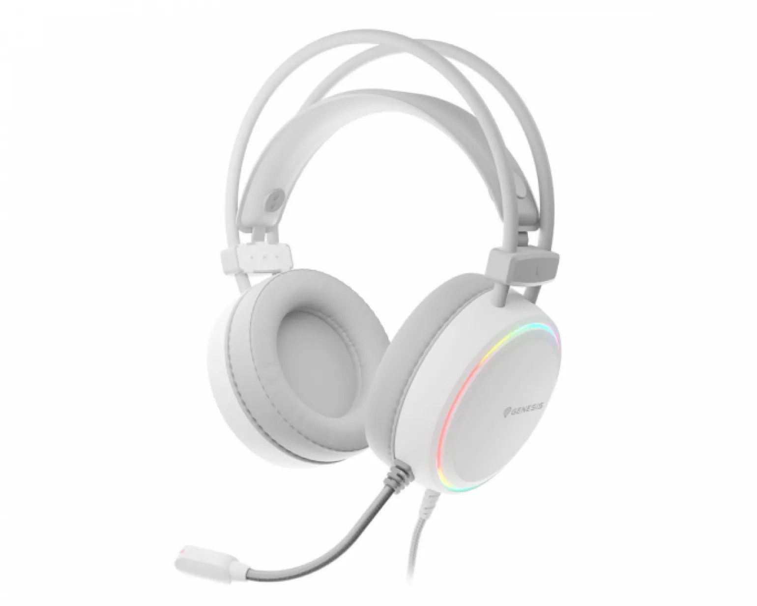 Neon 613 RGB Gaming Headset - White