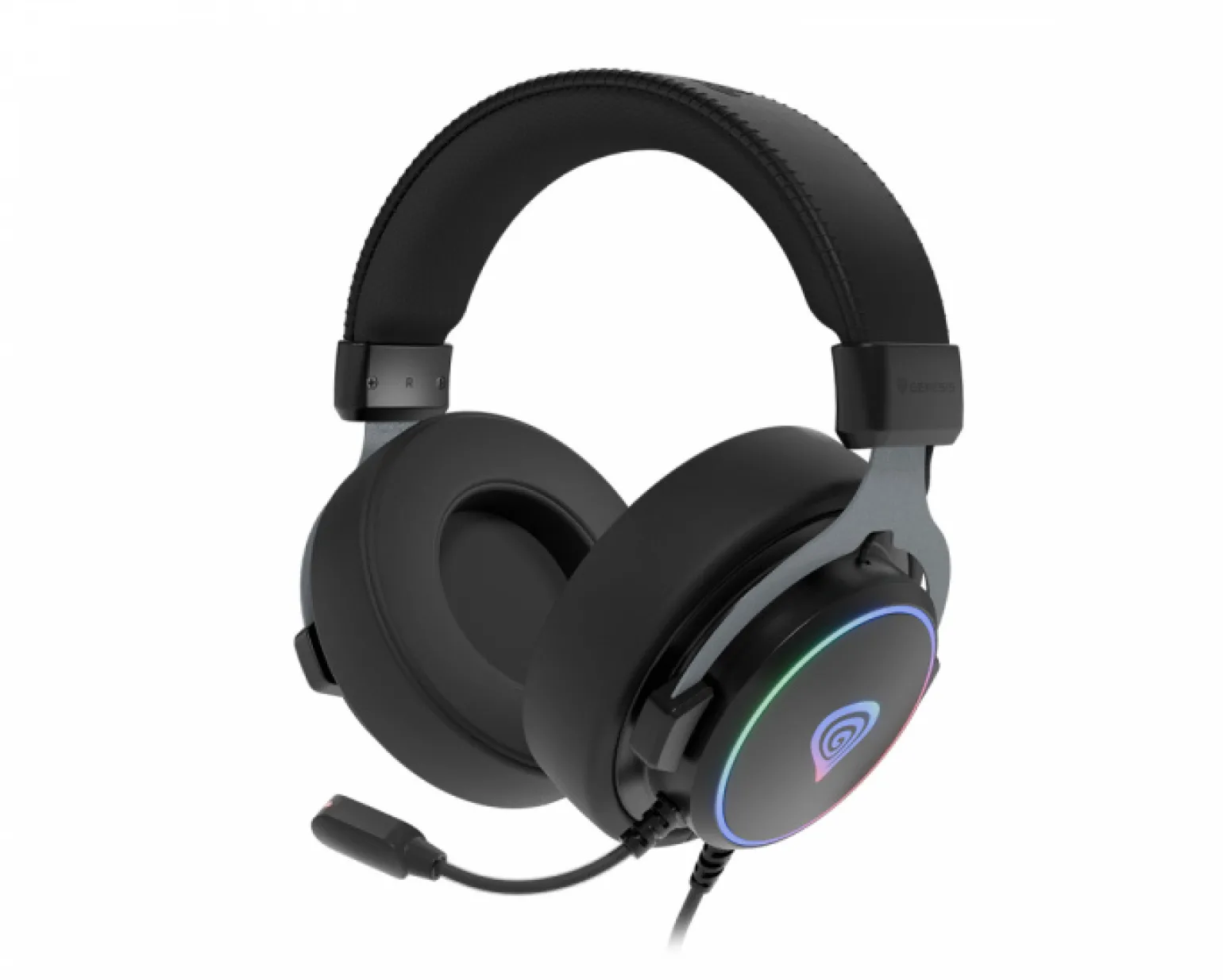 Neon 764 USB Gaming Headset RGB - Black