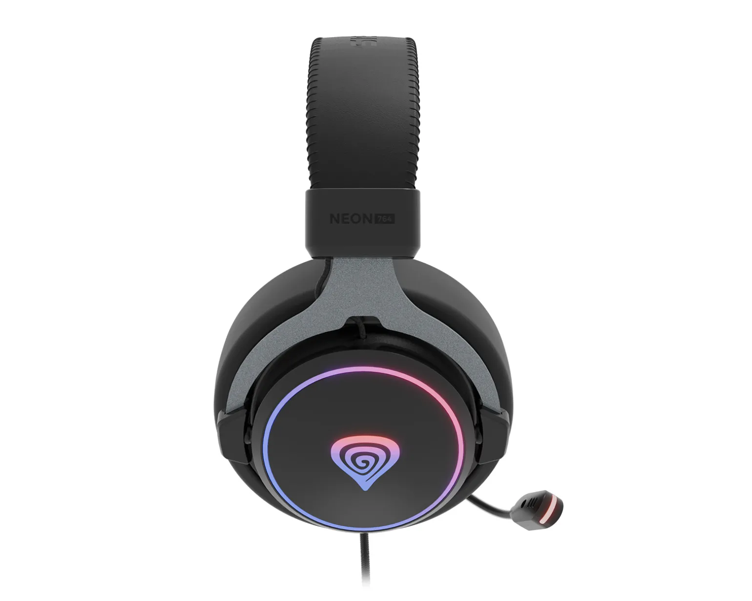 Neon 764 USB Gaming Headset RGB - Black